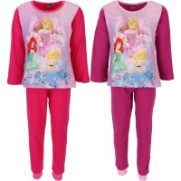 Disney Prinzessinnen Pyjama weicher Schlafanzug aus 100%...