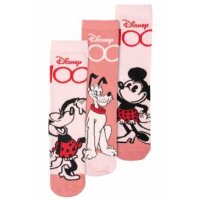 Disney Minnie Mouse Socken 3er Set – Niedliches Rosa-Design für kleine Fans