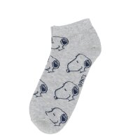 Snoopy Damen-Knöchelsocken – 3er-Pack mit...