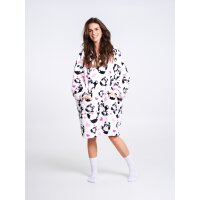 Noxxiez Kapuzendecke XL Panda Design 100% Polyester extra...