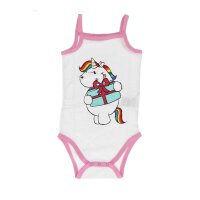 Pummel Einhorn Strampler Einteiler Baby Outfit Wickelbody...