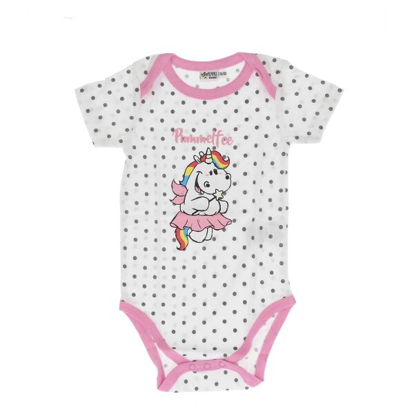 Pummel Einhorn Baby-Strampler Baby-Outfit kuscheliger Einteiler für Babys