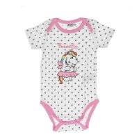 Pummel Einhorn Baby-Strampler Baby-Outfit kuscheliger...