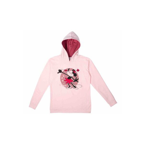 Minnie Mouse Damen Hoodie 100% Baumwolle Pullover