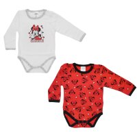 Disney Minnie Maus 2-er Pack baby body Baby-Outfit...