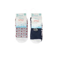 Disney Minnie Mouse Socken Set 3er-Pack Baumwolle und Polyester