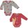 Winnie Puuh 2-er Pack baby body Baby-Outfit Wickelbody Overall Einteiler für Babys