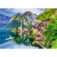 Hallstatt Austria Puzzle 1000 Teile Atemberaubendes Naturbild