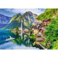 Hallstatt Austria Puzzle 1000 Teile Atemberaubendes Naturbild