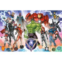 Puzzle mit Avengers Courage 160 Teile Für kleine...