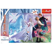 Frozen Magic Sisters World Puzzle 200 Teile Für kreative Disney Momente