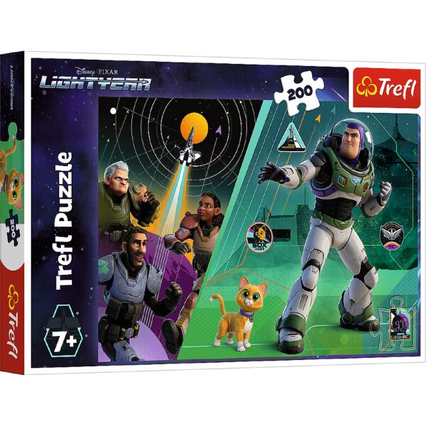 Disney Puzzle Adventures of Buzz Lightyear 200 Teile Spannende Weltraumabenteuer