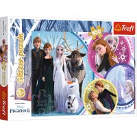 Frozen Puzzle 100 Pieces Lustiges Puzzle mit Elsa und...