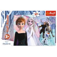 Frozen Puzzle 30 Teilig Magische Abenteuer mit Elsa und Anna für Kinder