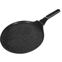 Cheffinger Pfannkuchen Pfanne Anti Haft ø32cm Induktion kratzfest Marmor schwarz