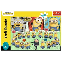 Minions Puzzle 160 PCS Lustiges Design mit deinen Lieblings-Minions