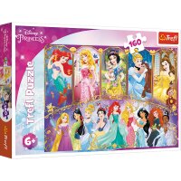 Princess Puzzle für Kinder 160 Teile Entdecke die...