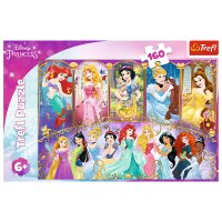 Princess Puzzle für Kinder 160 Teile Entdecke die...