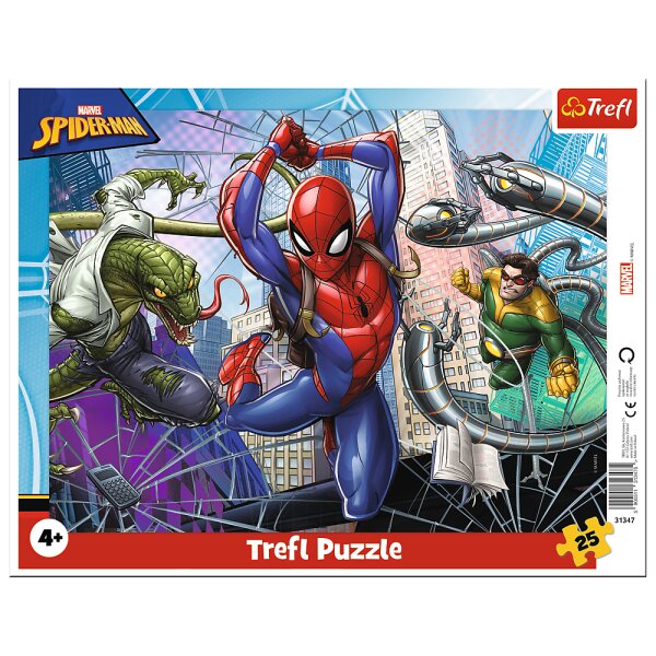 Spiderman Puzzle 25 Teile Spannende Abenteuer mit deinem Lieblingshelden