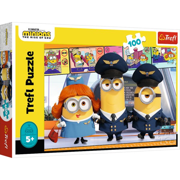 Minions Puzzle 100 Teile Lustiger Puzzlespaß mit deinen Lieblingsminions