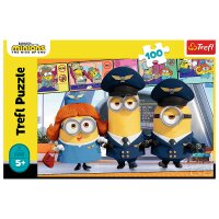 Minions Puzzle 100 Teile Lustiger Puzzlespaß mit...