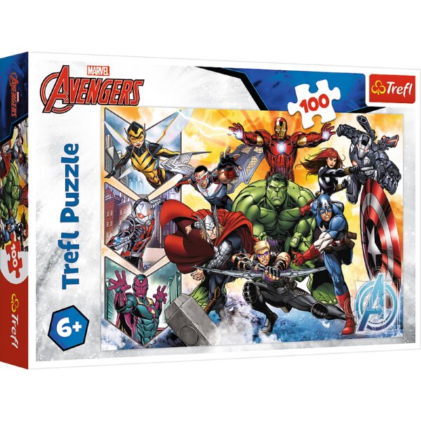 Avengers Puzzle 100 Teile Heldenhafter Puzzlespaß für Kinder