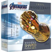 Avengers Puzzle Infinity Gauntlet 500+5 Teile epischer...