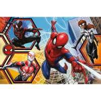 Spiderman Puzzle Goes into Action 24 PCS MAXI Spaß...