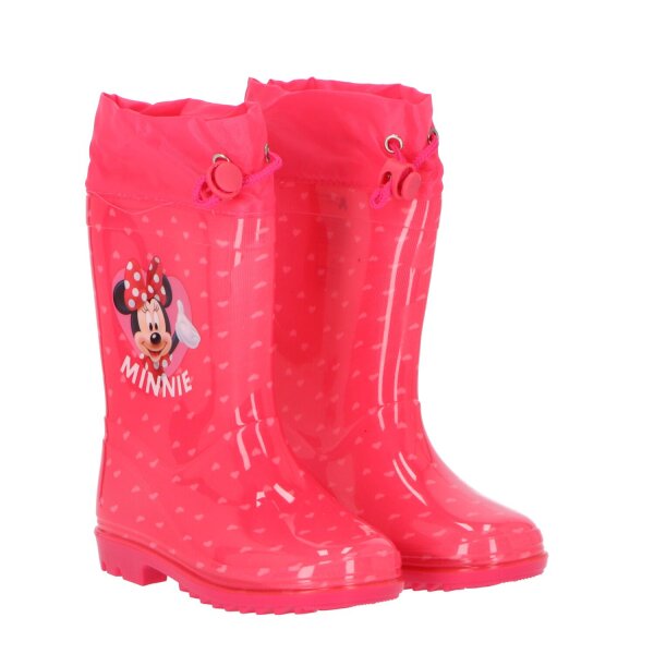 Disney Minnie Maus Regenstiefel Wasserdichte Gummistiefel für Kinder