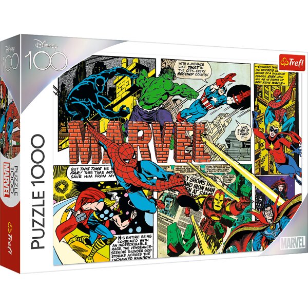 Avengers Puzzle 1000 Teile The Undefeated für Superhelden Fans