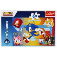 Sonic Lustiges Puzzle 60 Teile Perfekt für junge Puzzle Fans