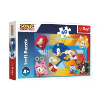 Sonic Lustiges Puzzle 60 Teile Perfekt für junge...