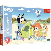 Bluey Puzzle 24 Teile Großartiger Tag Puzzle-Abenteuer