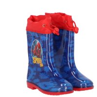 Spiderman Regenstiefel Wasserdichte Outdoor-Gummistiefel für Kinder Größe