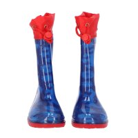 Spiderman Regenstiefel Wasserdichte Outdoor-Gummistiefel für Kinder Größe