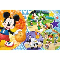 Disney Mickey Muas Puzzle Time for Playing Sports 24 Maxi...