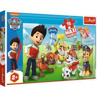 Paw Patrol Kinderpuzzle Puzzle 15 Maxi Teile Für Kinder