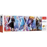 Frozen Panorama-Puzzle 1000 Teile Puzzlespiel für...