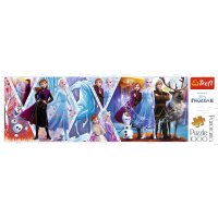 Frozen Panorama-Puzzle 1000 Teile Puzzlespiel für die ganze Familie