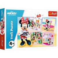 Disney Minnie Maus Kinderpuzzle Puzzle mit 60 Teilen...