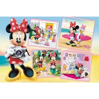 Disney Minnie Maus Kinderpuzzle Puzzle mit 60 Teilen für Kinder