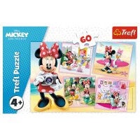 Disney Minnie Maus Kinderpuzzle Puzzle mit 60 Teilen...