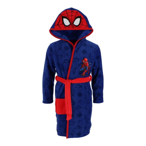 Spiderman Kinderbademantel aus weichem Coral Fleece für Kinder