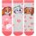 Paw Patrol Socken Skye Zuma Everest für Mädchen - Kinder Sneaker Kindersocken Söckchen Rosa/Grau (3er Pack)