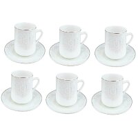 Schäfer Kaffee-Service 12-teiliges Kaffee-Set 220 ml Tassen