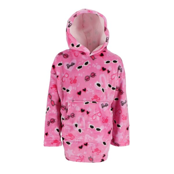 Barbie Hoodie Decke für Zuhause Warm Fleece in Rosa