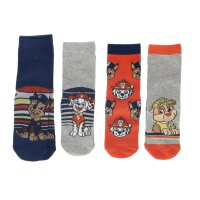 Paw Patrol Sneaker-Socken 4er-Set für Jungen und Mädchen