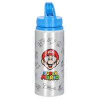 Super Mario Trinkflasche aus Aluminium 710 ml Wasserflasche