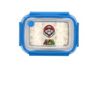 Super Mario Aluminium Brotdose für Kinder Lunchbox für Schule und Freizeit