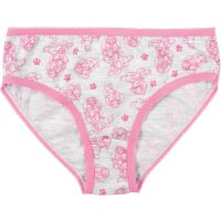 Paw Patrol Panty für Mädchen - Kinder Unterhose Slip Unterwäsche Rosa/Grau (4er Pack)